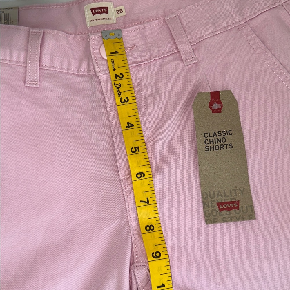 Levi's Light Pink Women's Bermudas - Picture 6 of 14